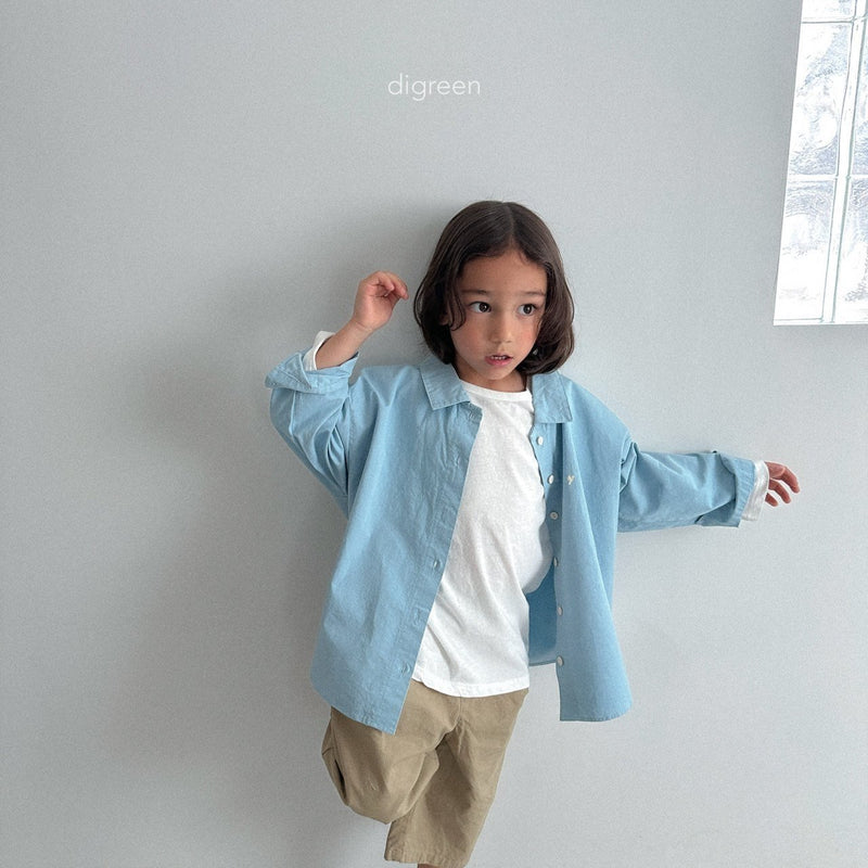 digreen / all day shirt【for kids】