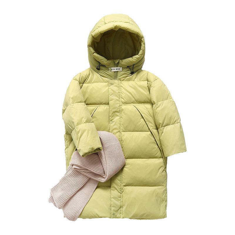 day padding long jacket 【for kids , jr. , mom】