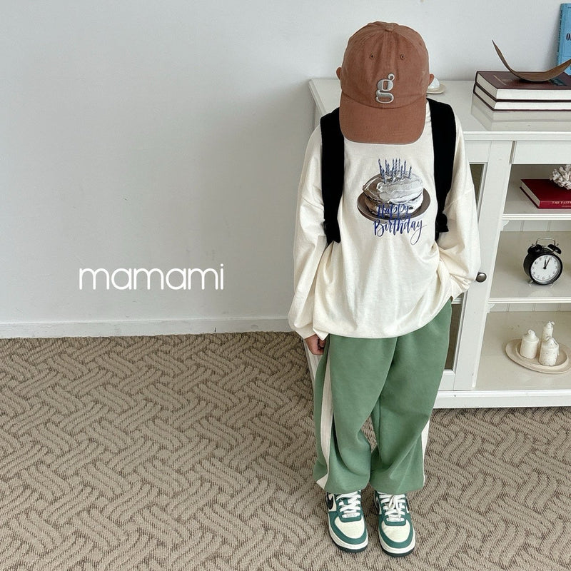 mamami / line jogger pants【for kids & jr.】