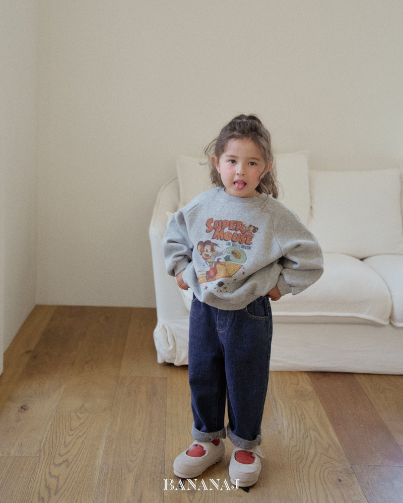 bananaj / winter denim pants【for kids & jr.】