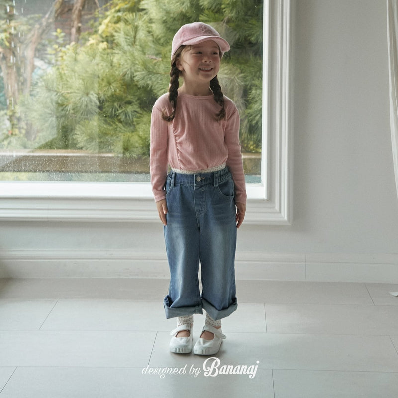 bananaj / ender denim pants【for kids & jr.】