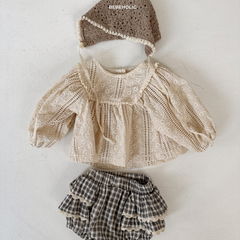 bebe holic / rose frill blouse【for baby 】