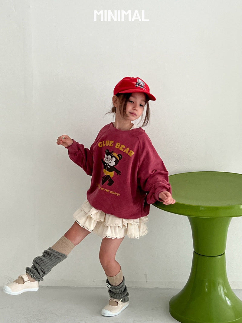 Minimal/ structure cancan skirt【for kids & jr.】