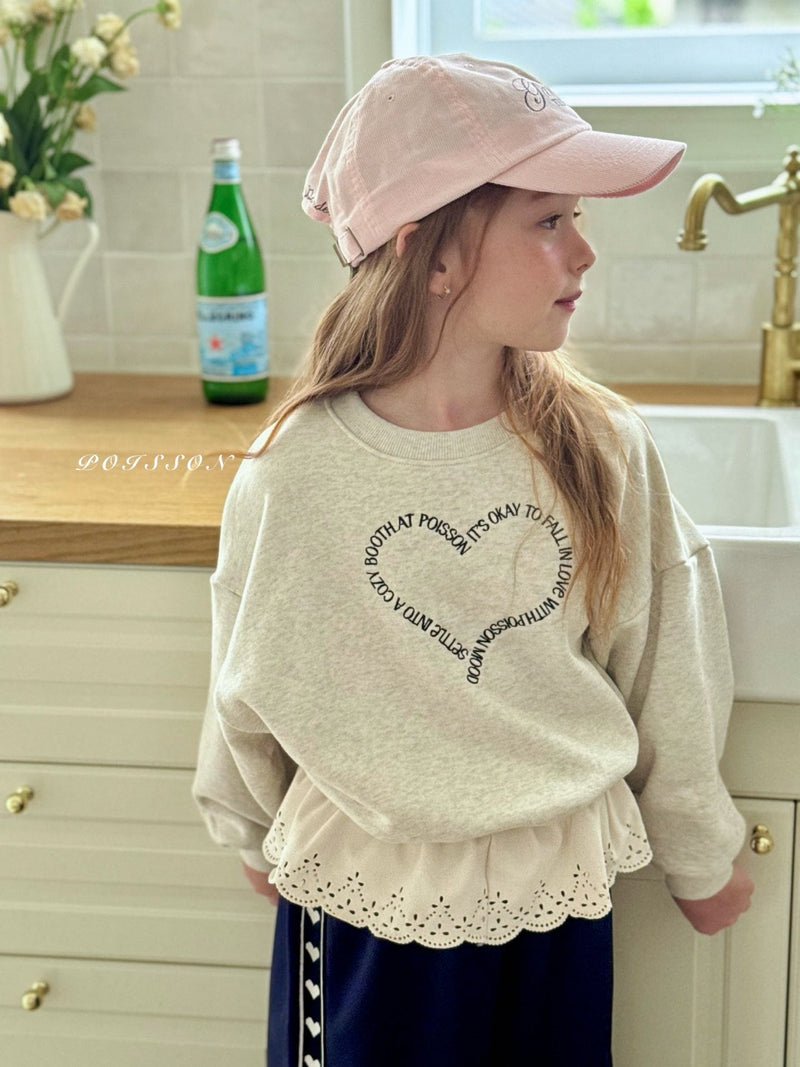 poisson / heart embroidery mtm【for kids &Jr.】