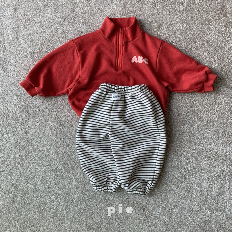 pie/ pompon jogger pants