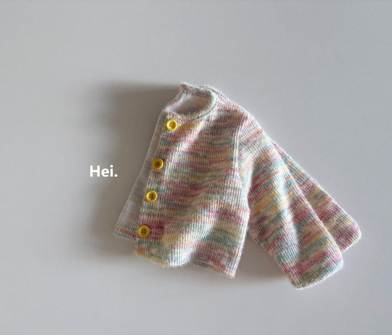 hei. / rainbow cardigan 【for kids】