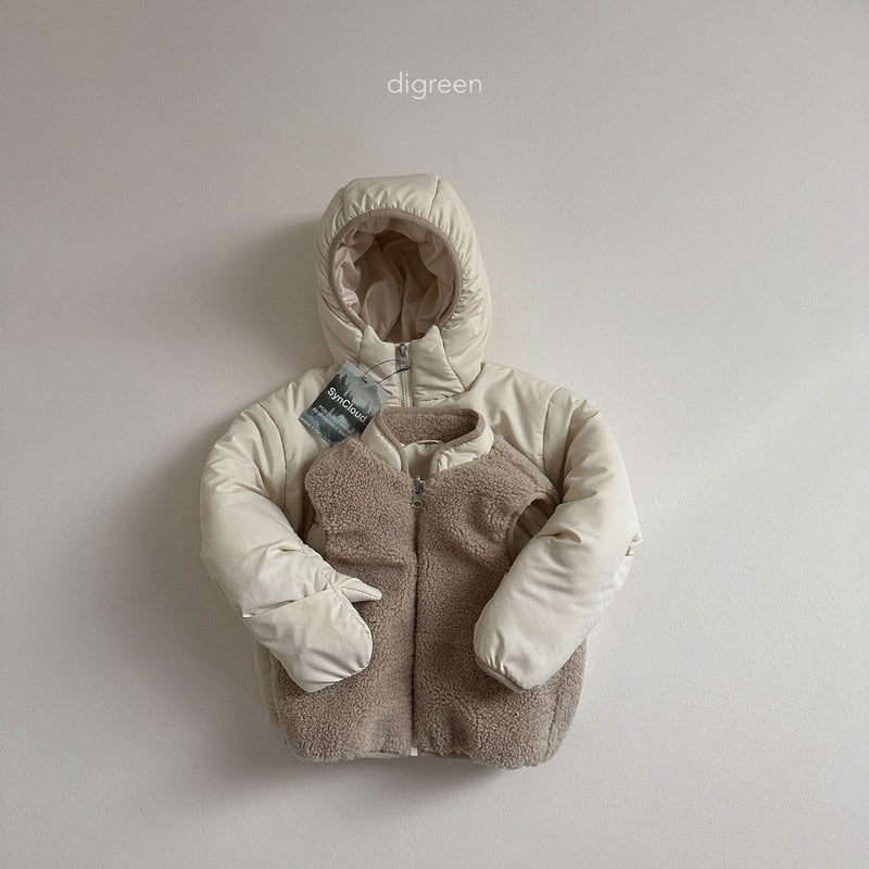 digreen / ANDUS padded jumper