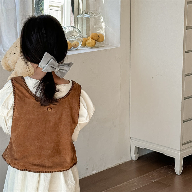 point stitch vest【for kids 】