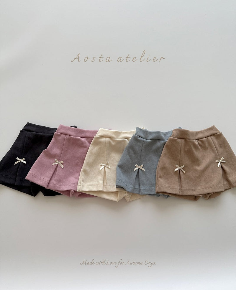 aosta / jelly skirt pants【for baby&kids】