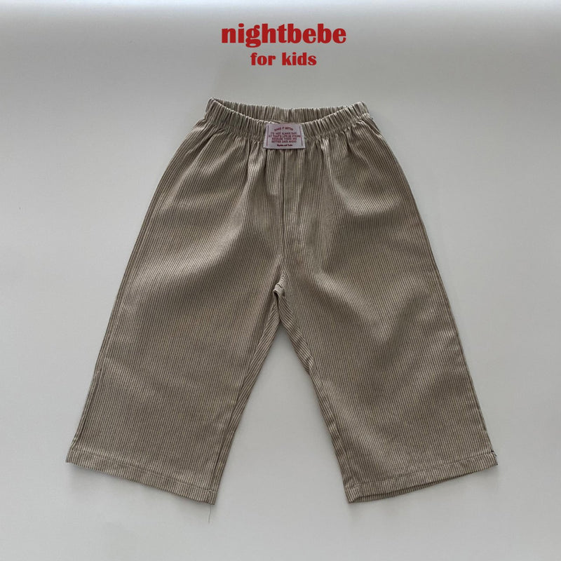 nightbebe / bonjour stripe pants