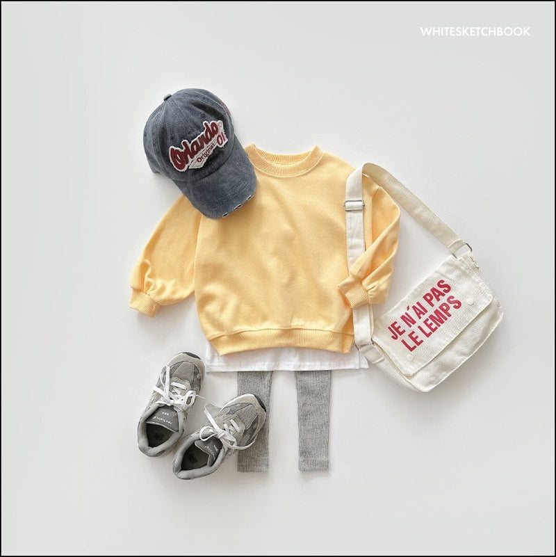 『8/31まで特別価格』white sketch book / butter muji mtm【for kids&Jr.】