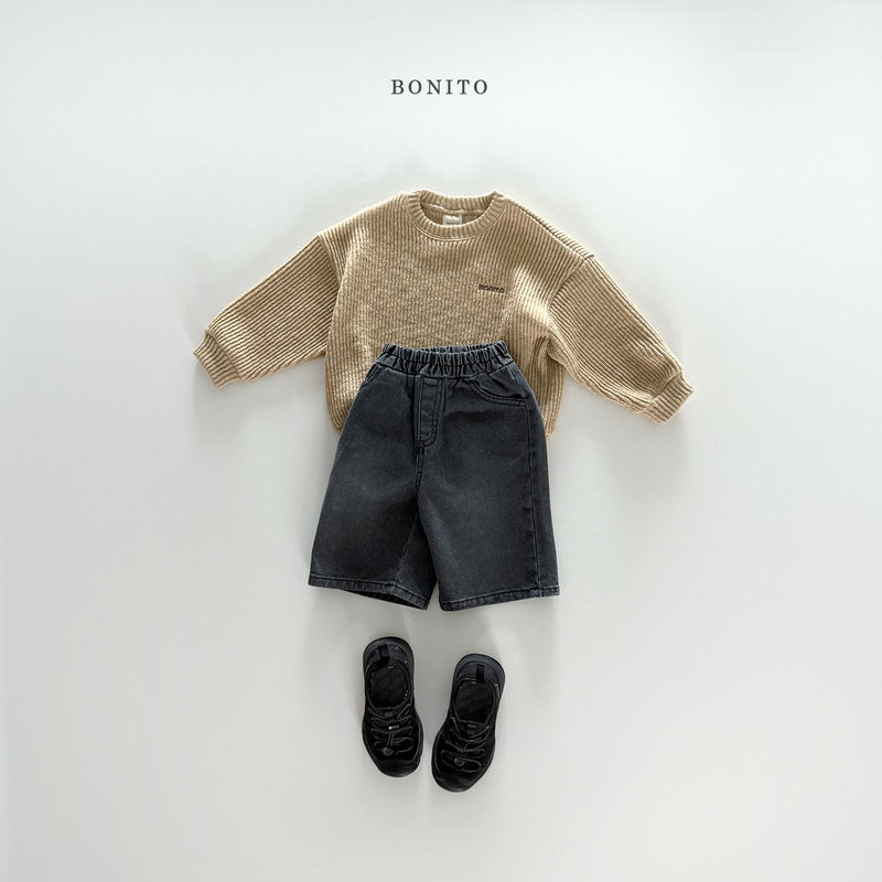 bonito / balmuda 8/10length denim【for kids&Jr.】