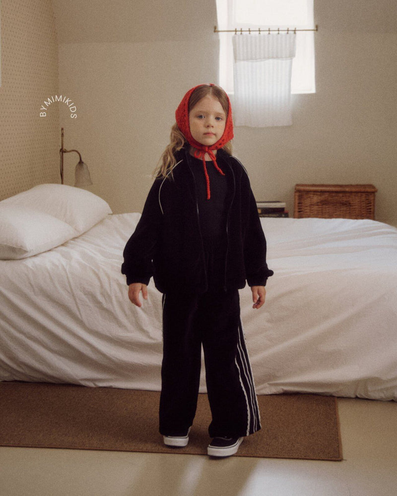 by mimi  / two way veloa pants【for kids , jr】