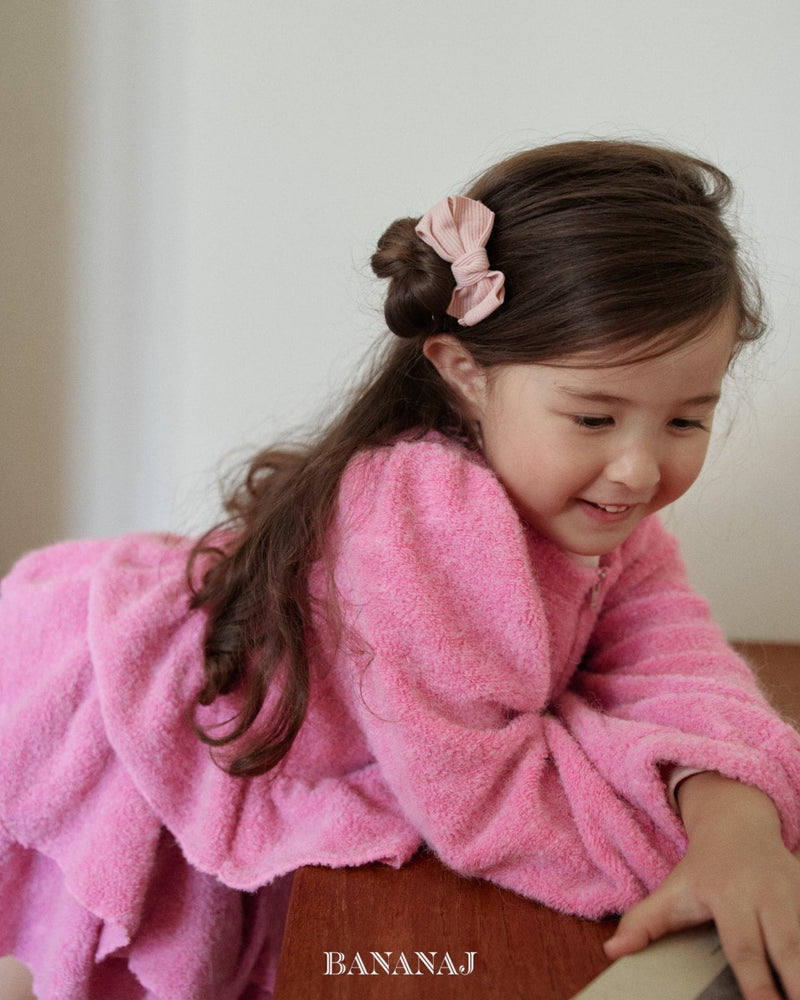 bananaj / moelly zipup cardigan【for kids & jr.】