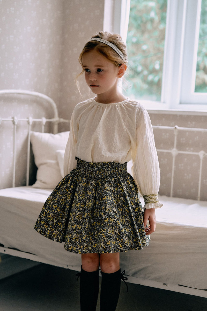 perrobebe / kara smocking skirt