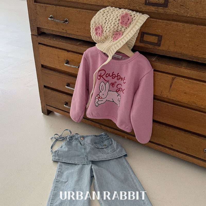 urban rabbit / pocket wrap denim pants【for kids & Jr.】