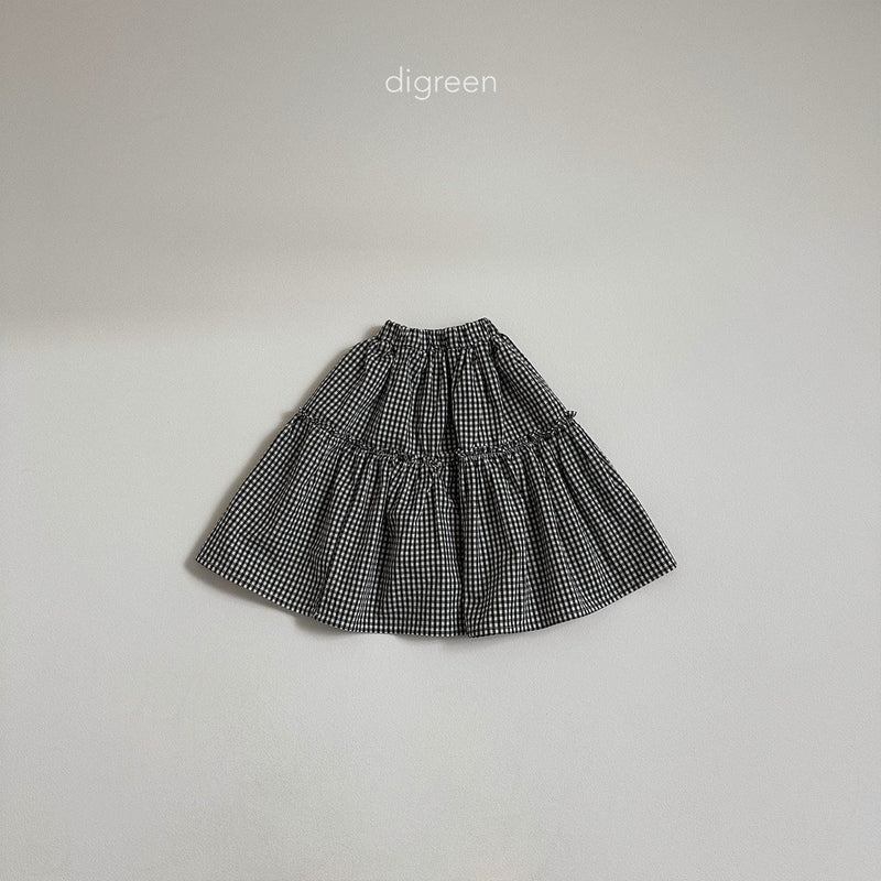 digreen / nerd skirt【for kids】