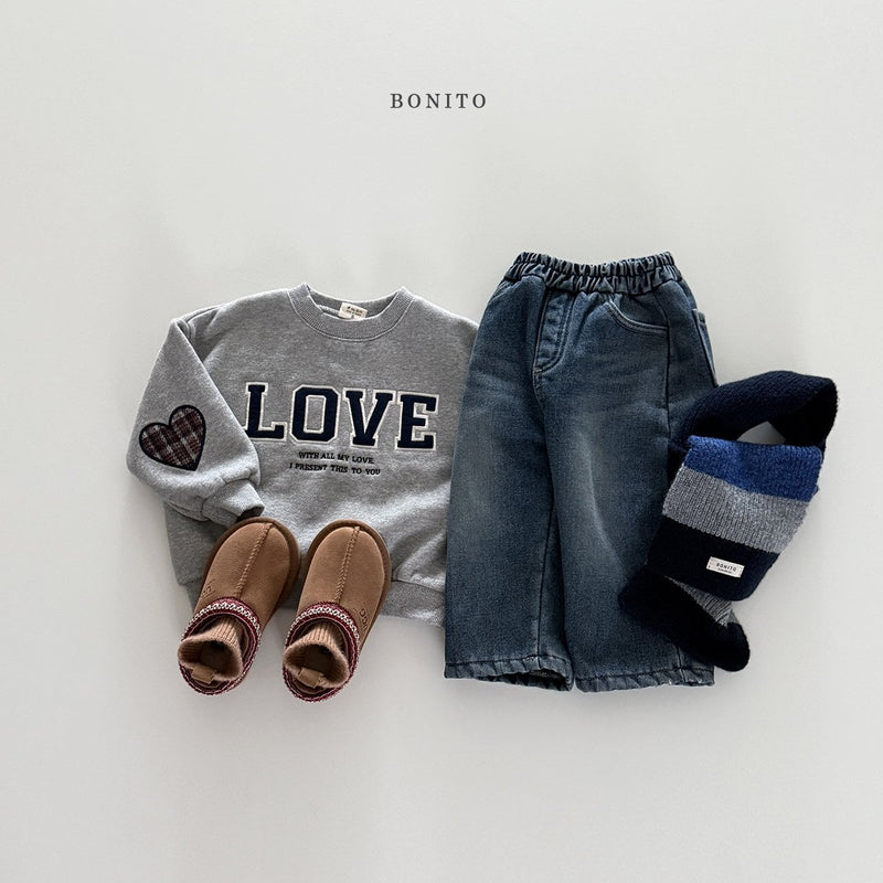 bonito / love heart bandek mtm 【for kids&Jr.】