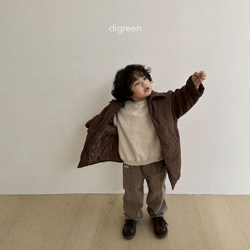 digreen / padded coat