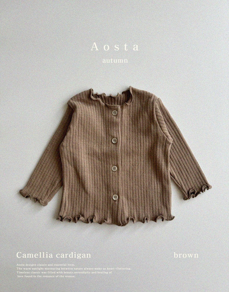 aosta / camellia cardigan