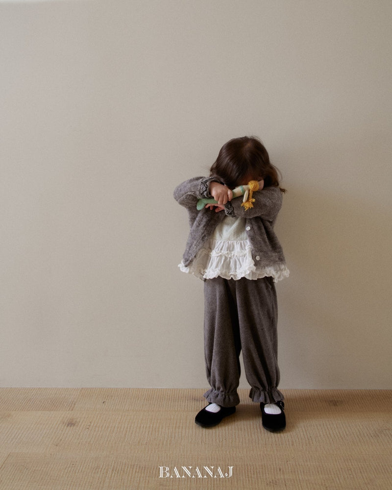 bananaj / candy bongbong pants【for kids & jr.】