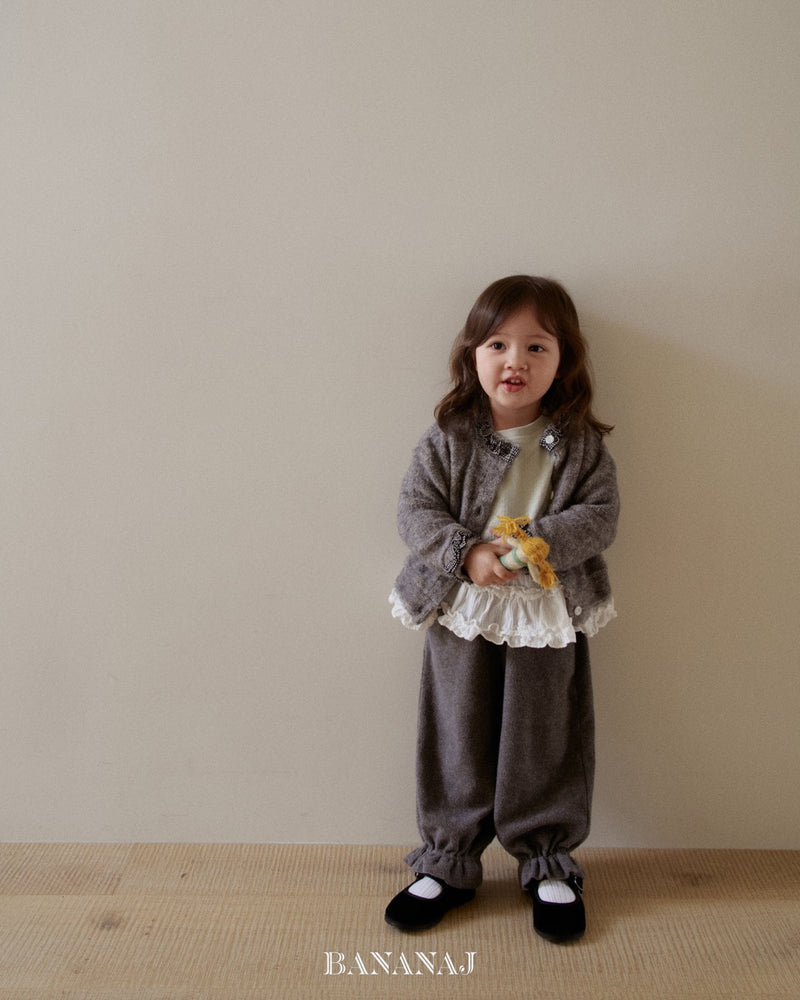 bananaj / candy bongbong pants【for kids & jr.】
