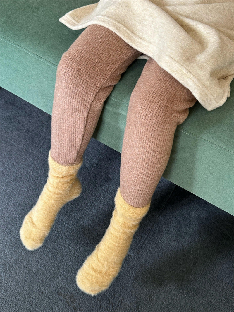 cheng le  / brushed leggings 【for kids , jr】