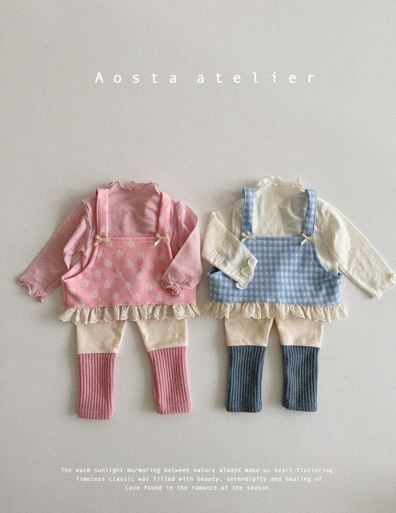 aosta / ribbon blouse【for baby &kids】