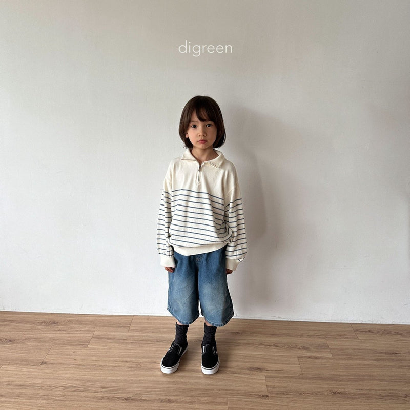 digreen / half zip-up nt