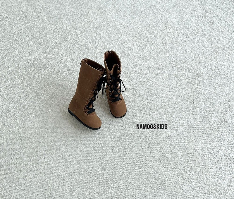 namoo / lace up boots