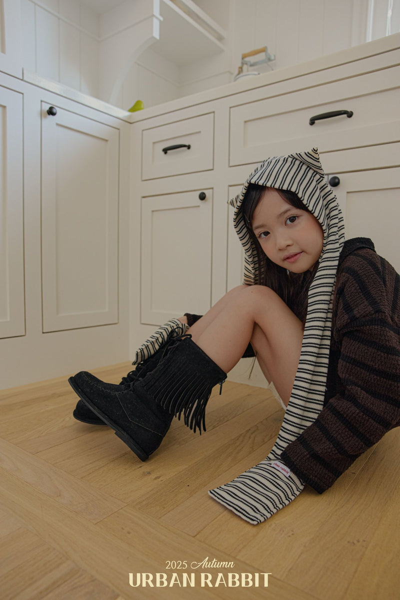 urban rabbit / cat hood muffler【for kids & Jr.】