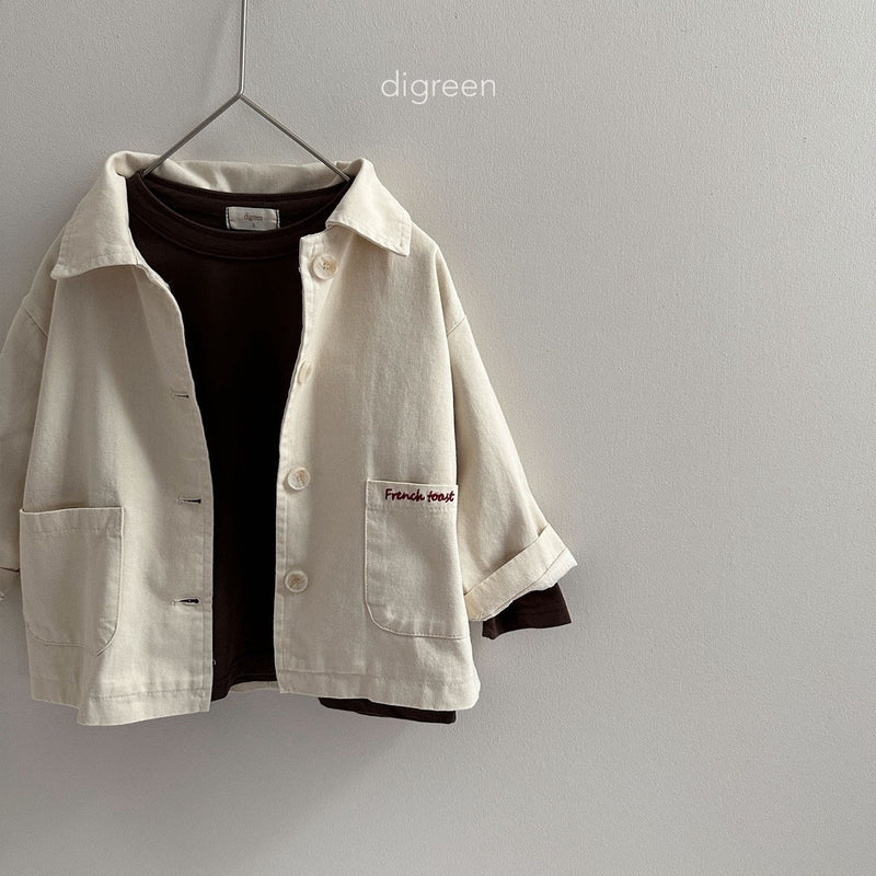 digreen / toast jacket