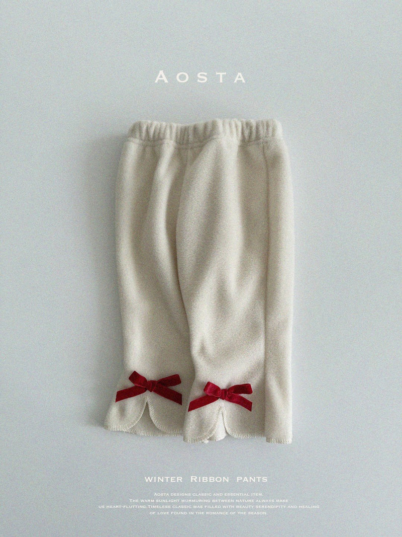 aosta / winter ribbon pants