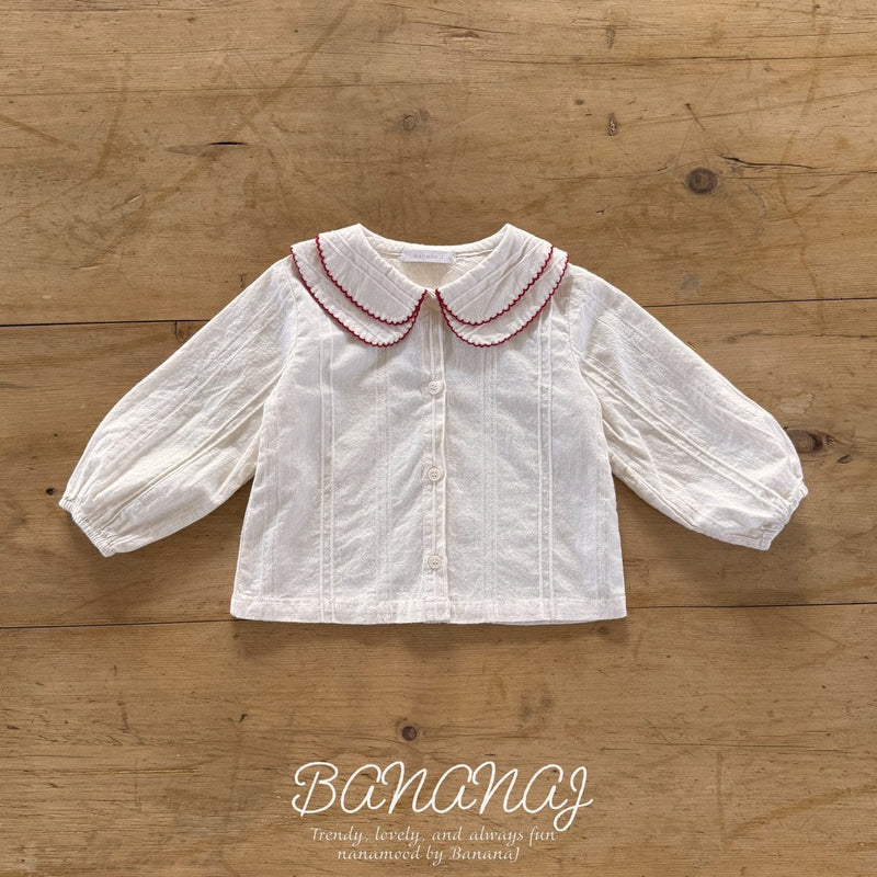 bananaj /latte blouse【for kids & jr.】