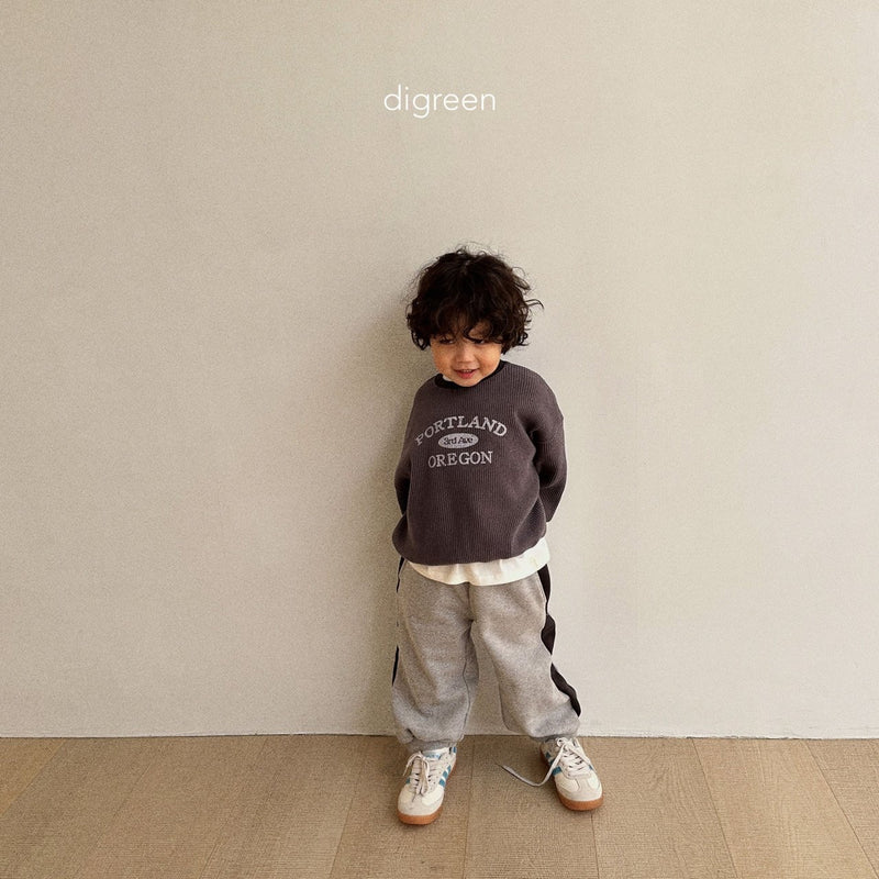 digreen / line jogger pants