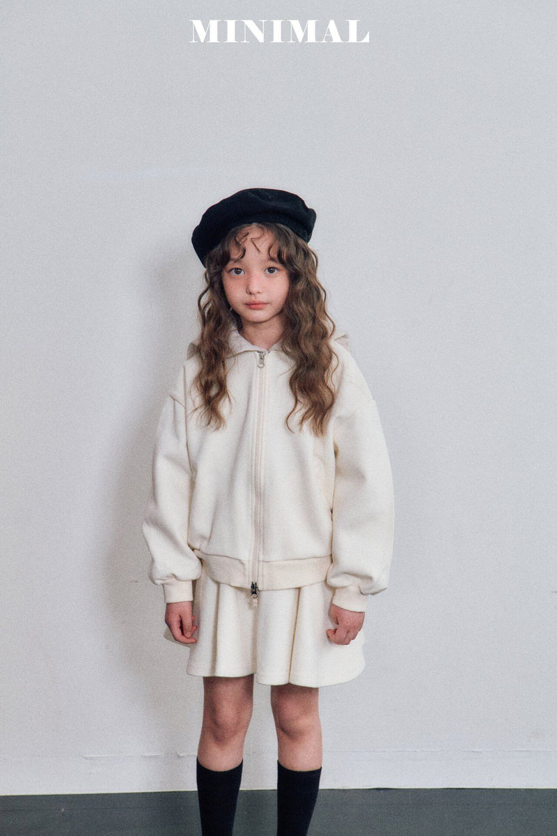 minimal / cozy zipup jumper【for kids &Jr.】