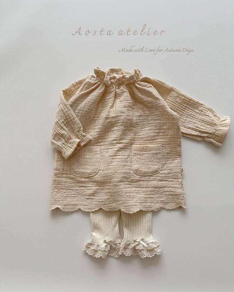 aosta / camellia leggings【for baby&kids】