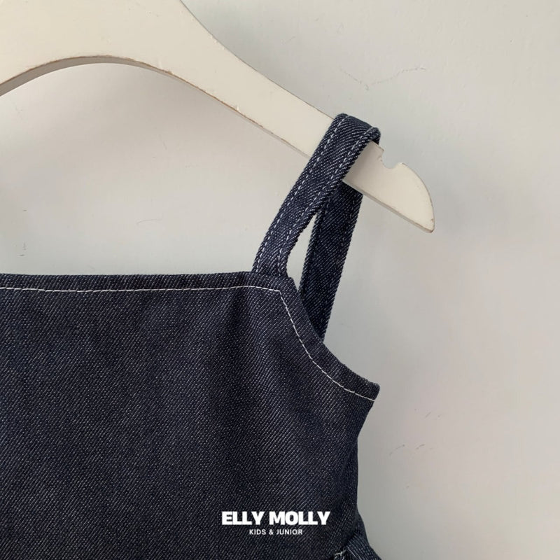 elly molly  / non fade big pocket onepiece【for kids, Jr. 】