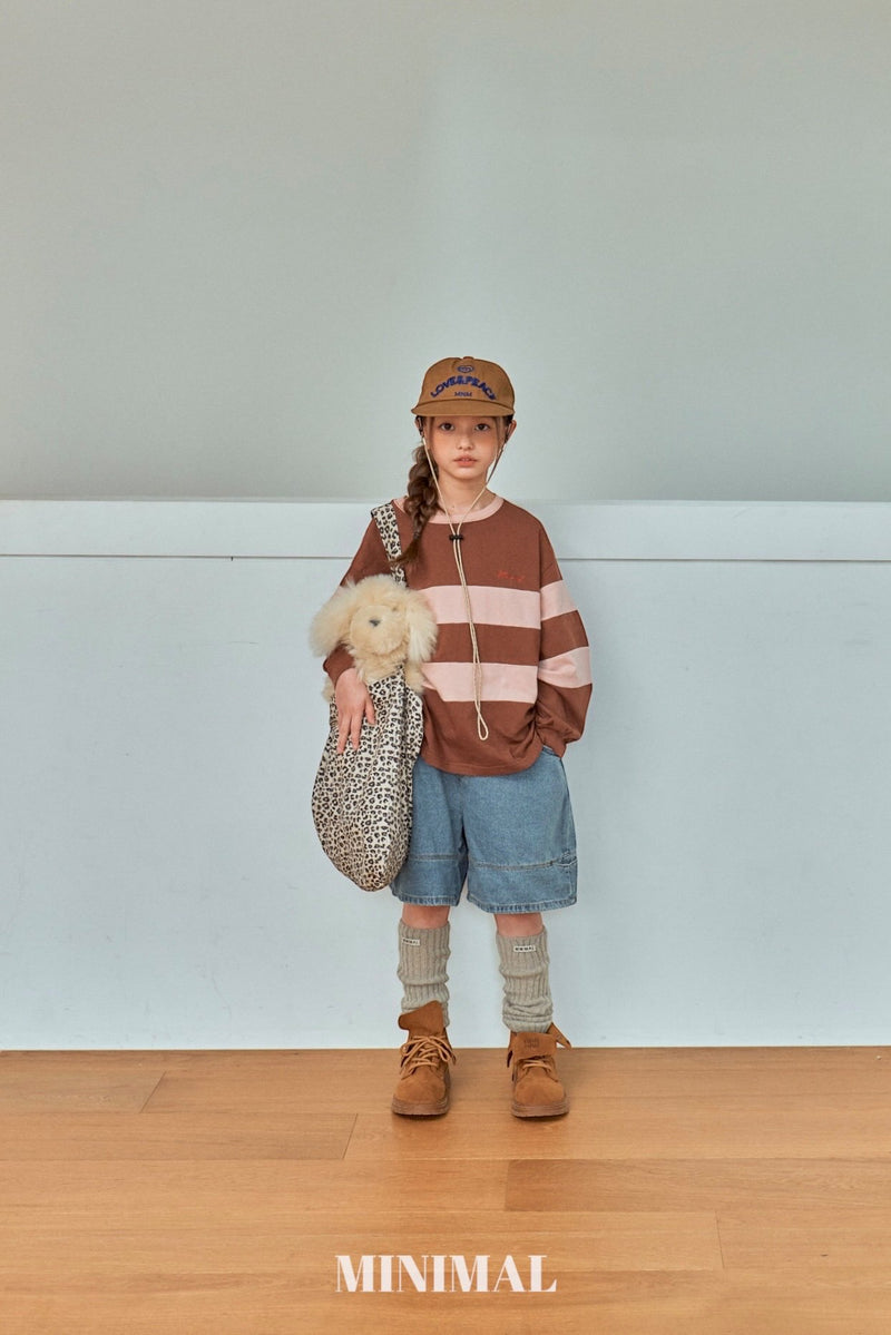 minimal /knit leg warmer 【for kids &Jr.】