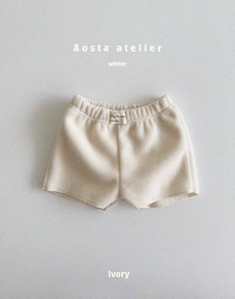 aosta / winter bonbon short pants