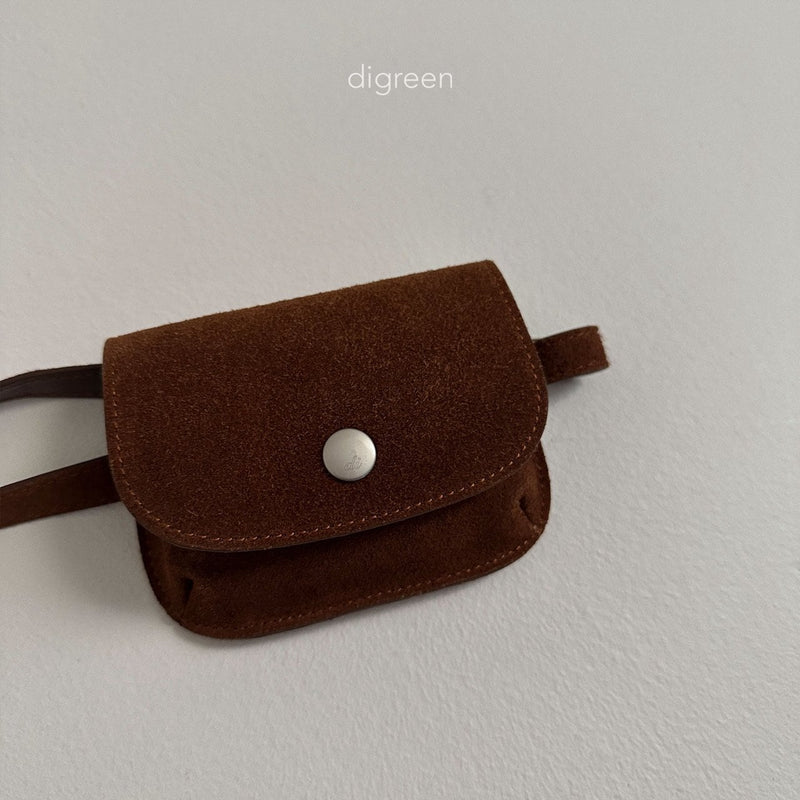 digreen / mini suede belt bag