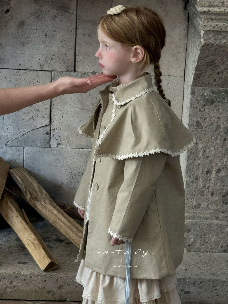 otaly / cloak trench coat【for kids , jr】