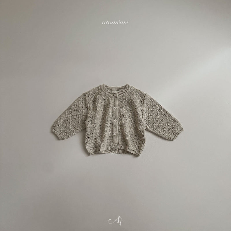 atomeme / vanilla knit cardigan