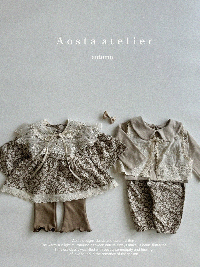 aosta / lace vest