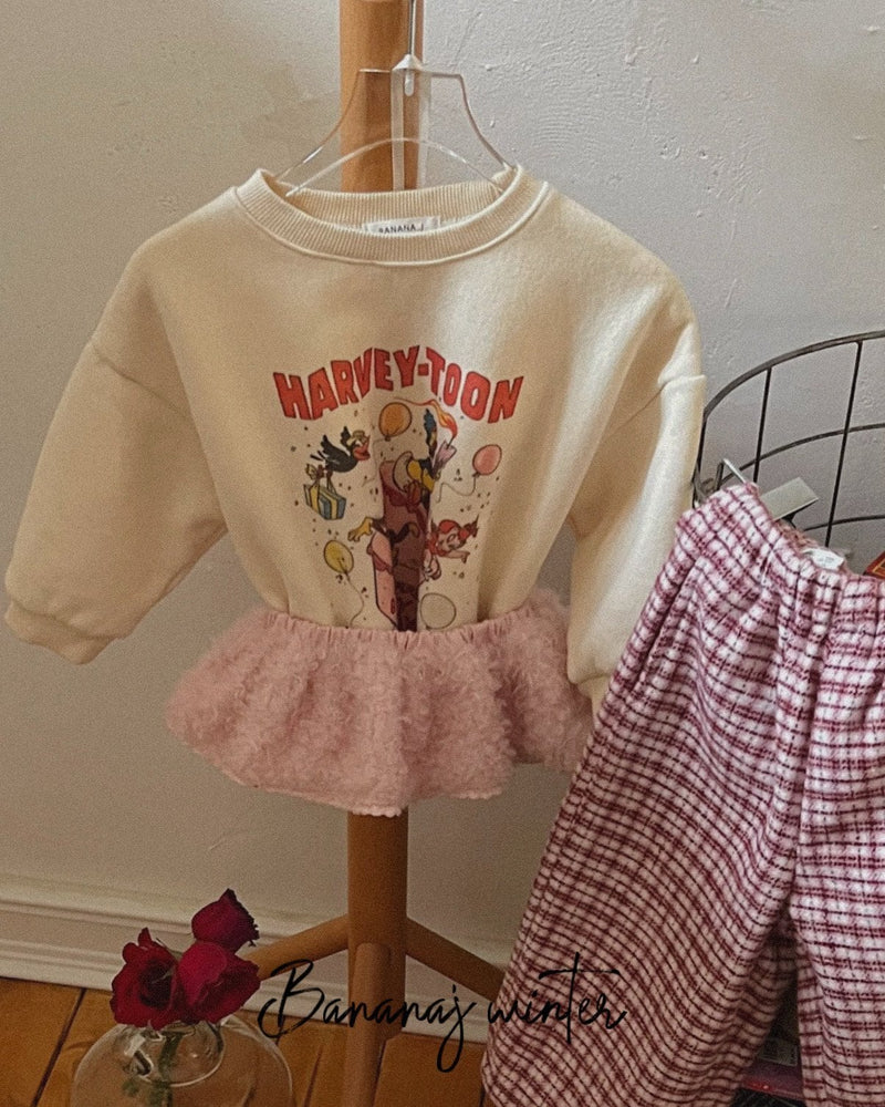 bananaj / mimi fur skirt【for kids & jr.】