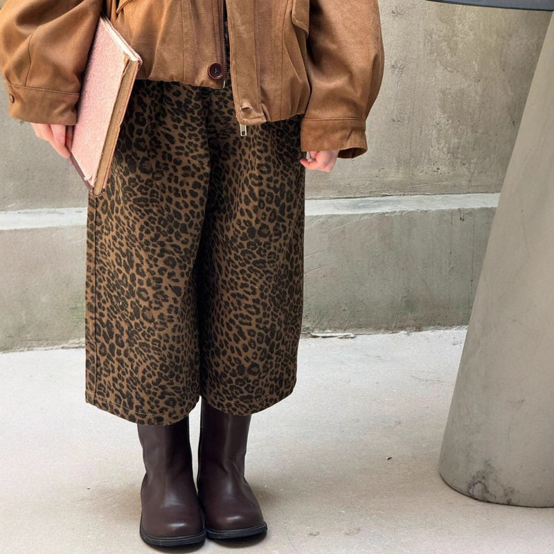 otaly / leopard pants【for kids , jr】