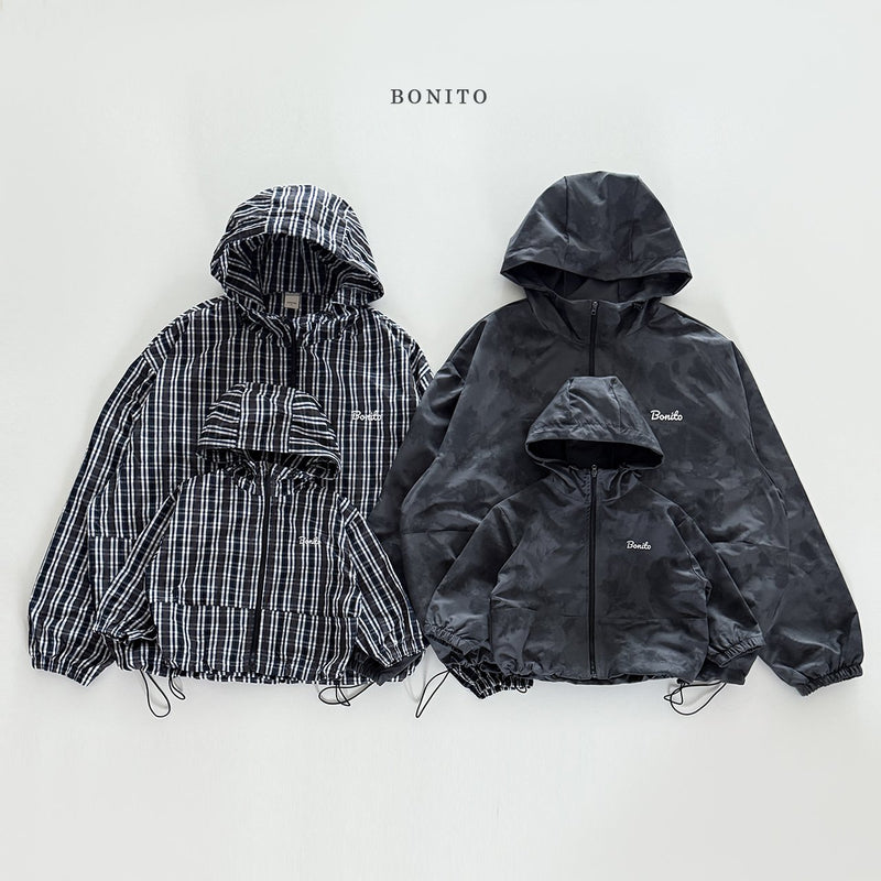 bonito / windbreaker hood jumper【for kids,Jr.&adult】