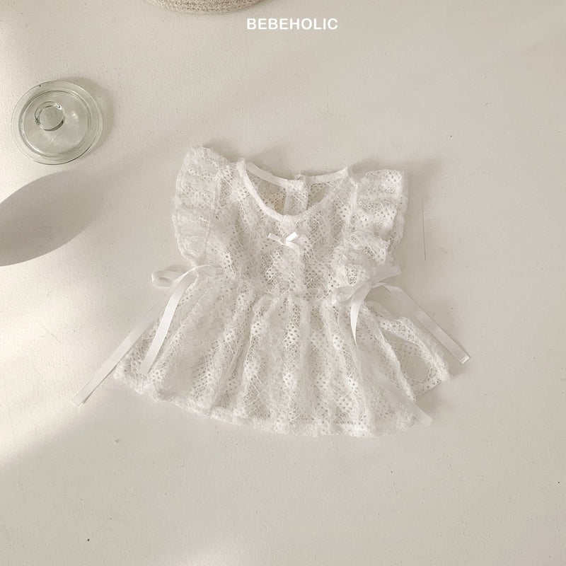 bebe holic / ribbon diamond layered vest【for baby 】