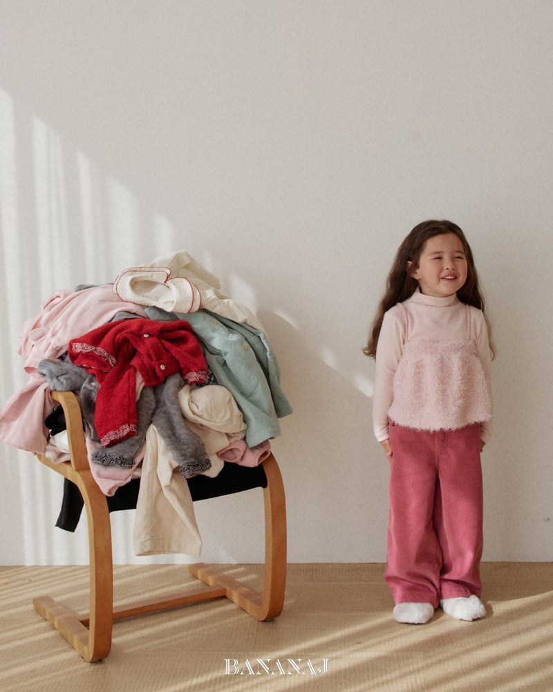 bananaj / cotton candy bustier top【for kids & jr.】