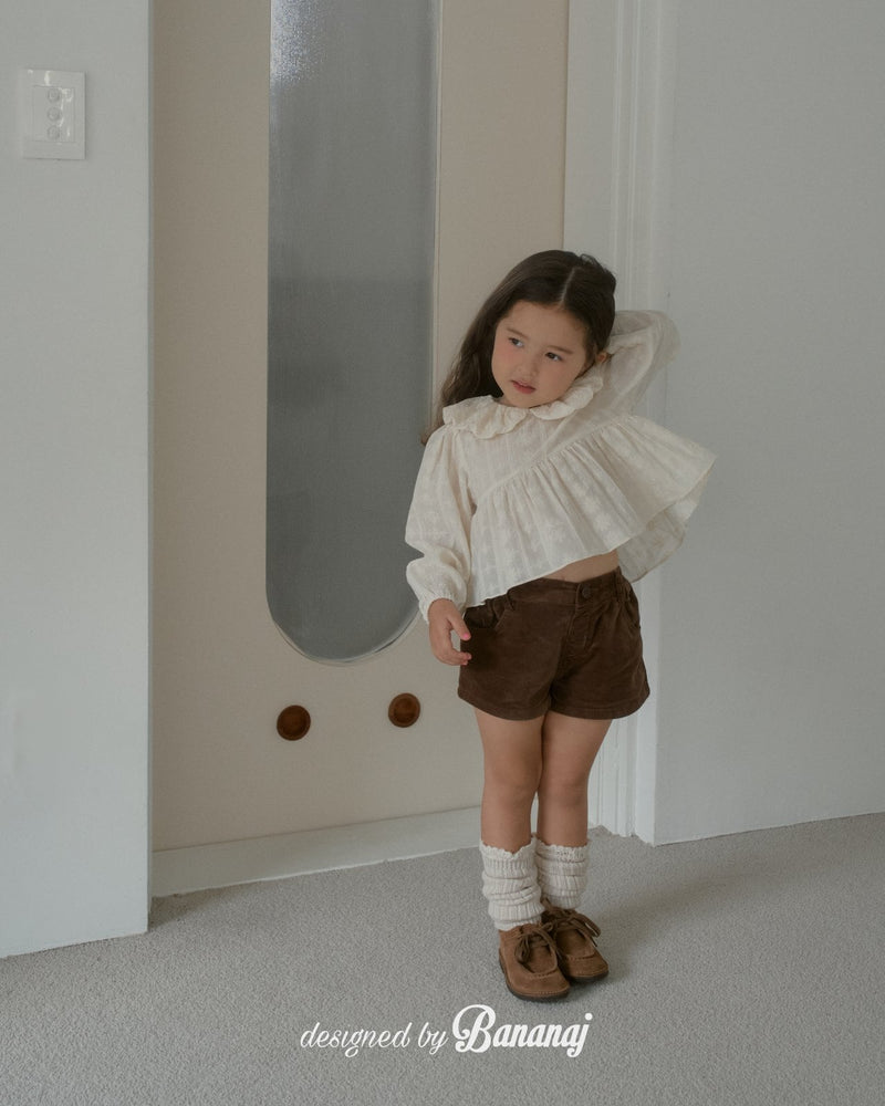 bananaj / roman blouse【for kids & jr.】